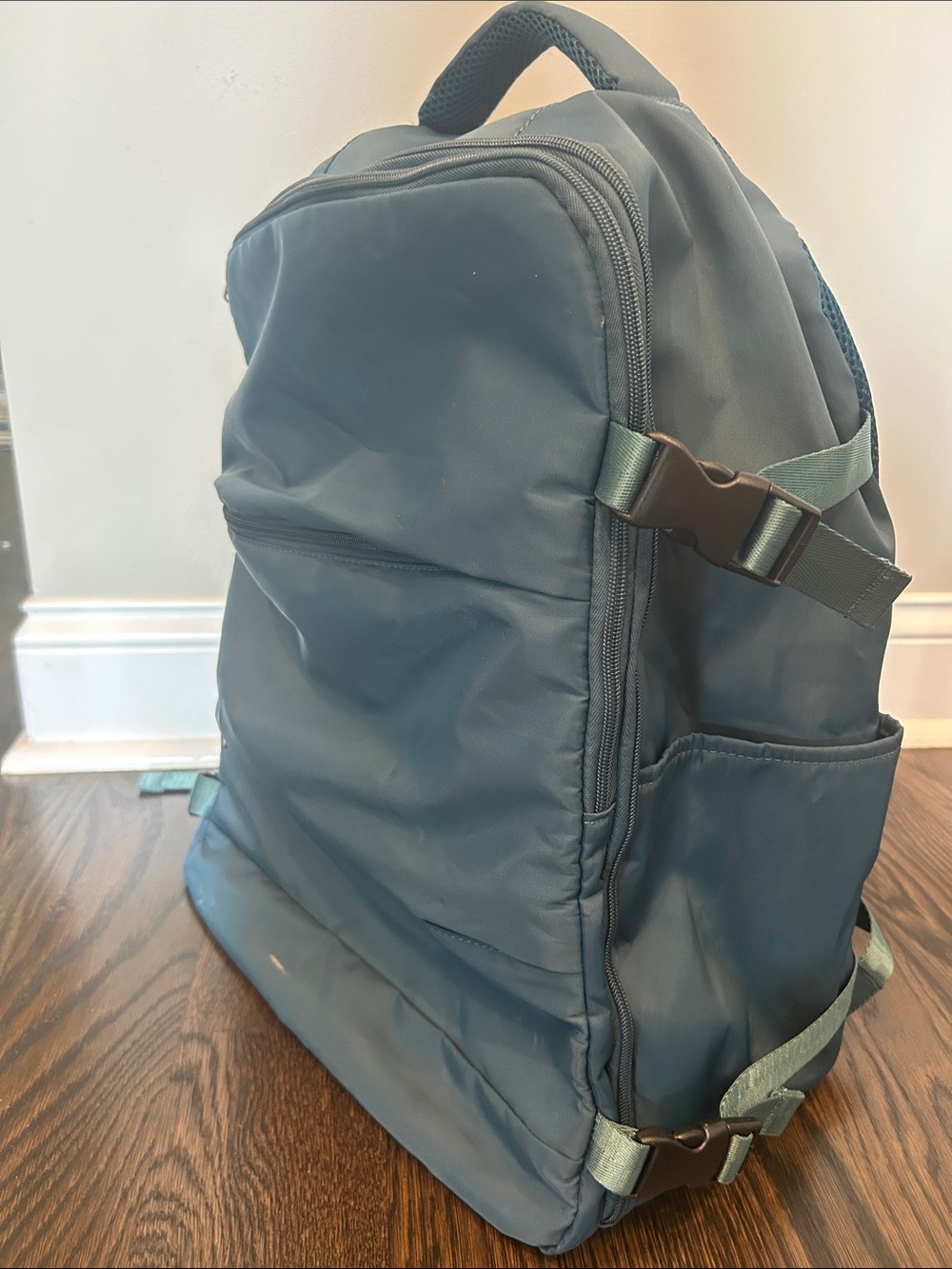 Teal Vacuum Travel  Backpack